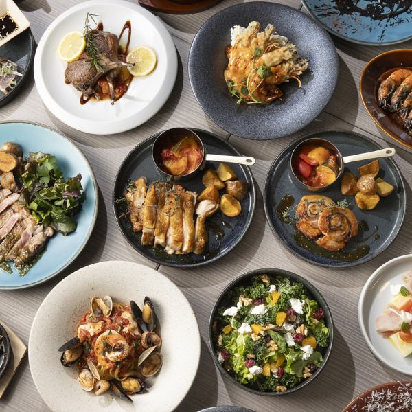 当店人気No.1◆3時間飲み放放題付◆CasualPlan全6品6000円~こだわりのイタリアンをお手頃価格でご提供♪~