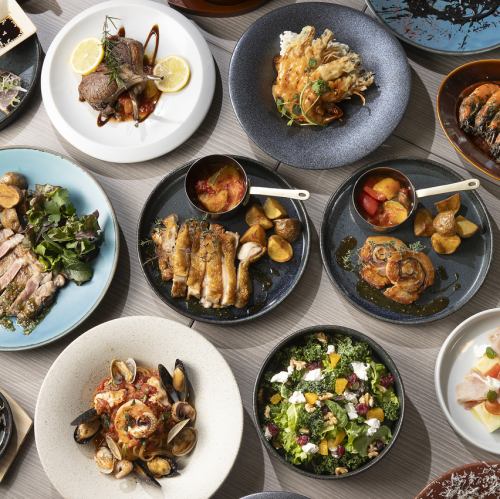 当店人気No.1◆3時間飲み放放題付◆CasualPlan全6品6000円~こだわりのイタリアンをお手頃価格でご提供♪~