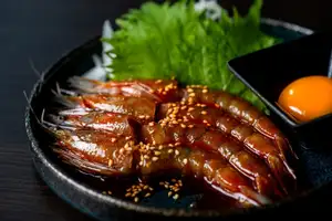New Caledonian Angel Shrimp Yukhoe