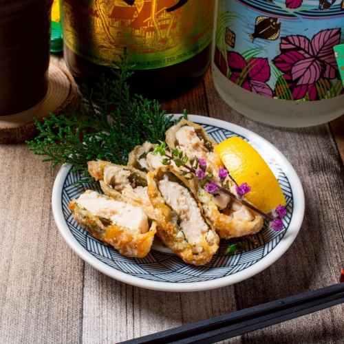 梅しそ竜田揚げ