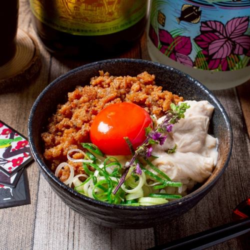 生湯葉そぼろ丼