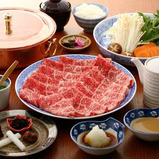 [午餐]绫套餐涮锅 含税10,450日元