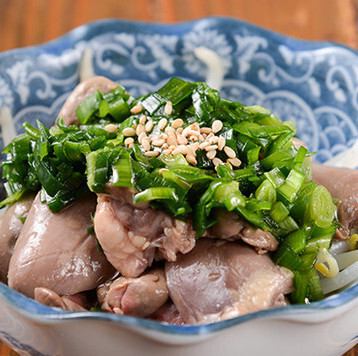 低温調理！総州古白鶏 冷製レバニラ