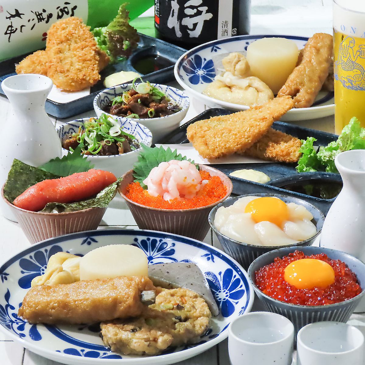 各種宴会コースご用意♪飲み放題付き4000円から