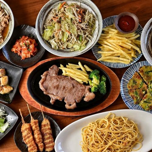 【ディナー】幅広いジャンルの食べ放題メニュー◎