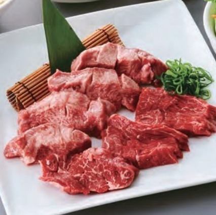 厚切り大トロ牛タンとハラミランチ