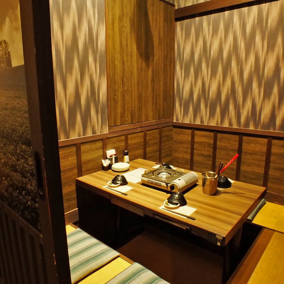 プライベート空間で落ち着いてお楽しみいただけます。