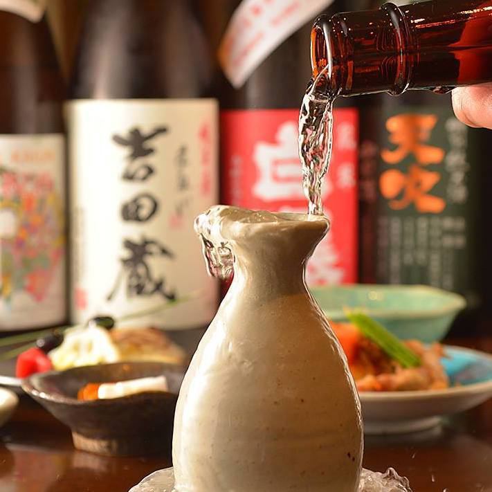 自慢の食材・お酒多数ご用意しております♪