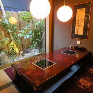 2名～8名様の掘りごたつ個室