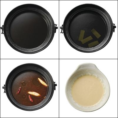 オリジナルの出汁をお選びいただけます☆南部鉄器を使用した本格鉄鍋で頂くしゃぶしゃぶ★出汁は3種類～