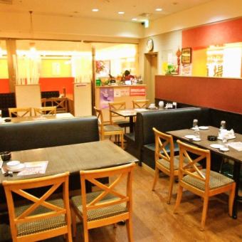 We also have many table seats that are ideal for small groups