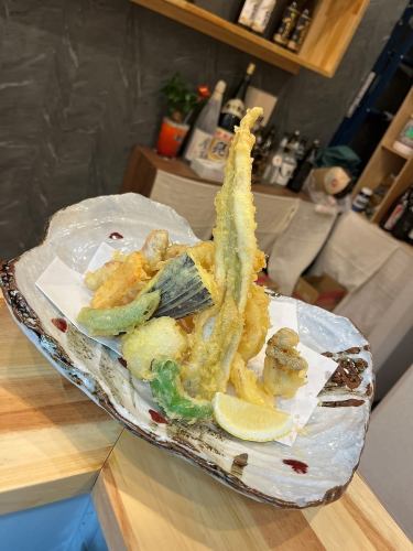 天ぷら盛り合わせ