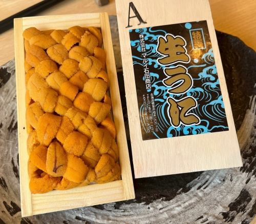 홋카이도산 생 성게도 추천♪