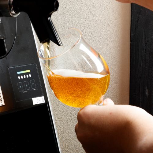 大人気★クラフトビール含む約60種飲み放題120分1800円