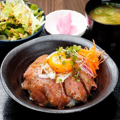 贅沢ローストビーフ丼