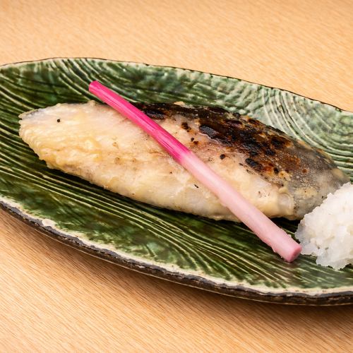 銀鱈(ダラ)の粕漬け焼き