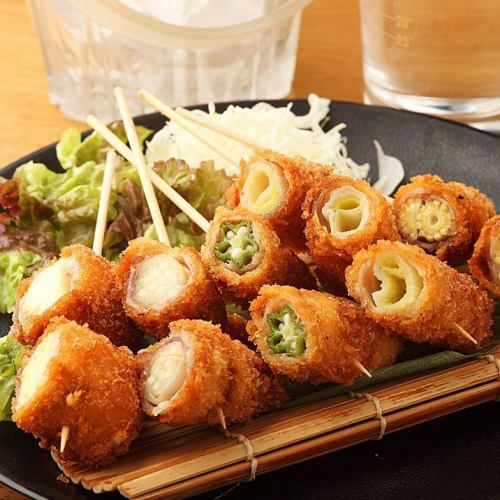 長イモ/ネギ/ナス/オクラ/ヤングコーン//プチトマト