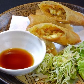 カレーチーズ春巻き