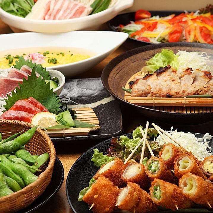 3Ｈ飲放付！魚とんゆったりコース4000円★宴会はこれで決まり