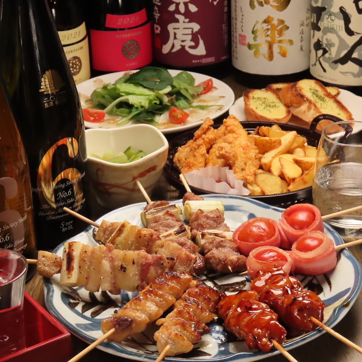 豊富な日本酒×絶品焼鳥が楽しめるのはNOBOLUだけ♪是非お越しください。