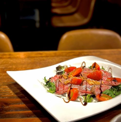 国産和牛のタリアータ
