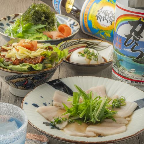 旬を楽しむ店長おまかせコースでアグー豚を満喫◎