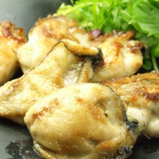広島産カキのバター焼き