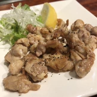 せせりの塩焼き