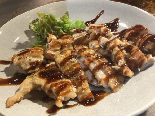 鷄もも肉ソテー山賊風