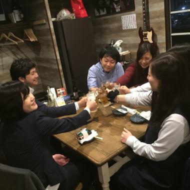 【貸切予約も少人数からOK】6名様より二階席貸切ご相談ください！