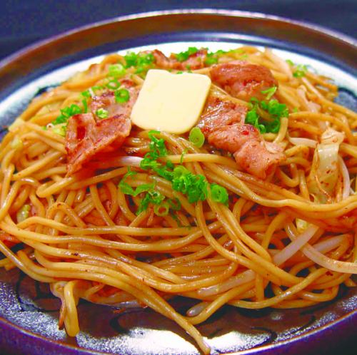 Garlic Butter Soy Sauce Yakisoba