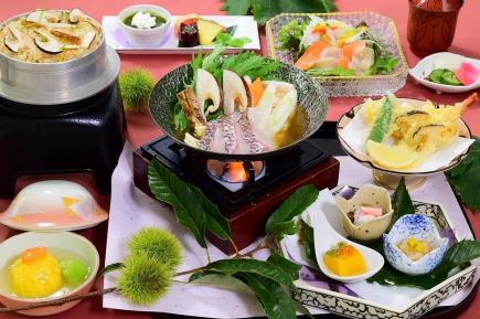 《個室確約》7000円コース2時間飲み放題付き(鞍馬)コース 神の海老天ぷらを味わう