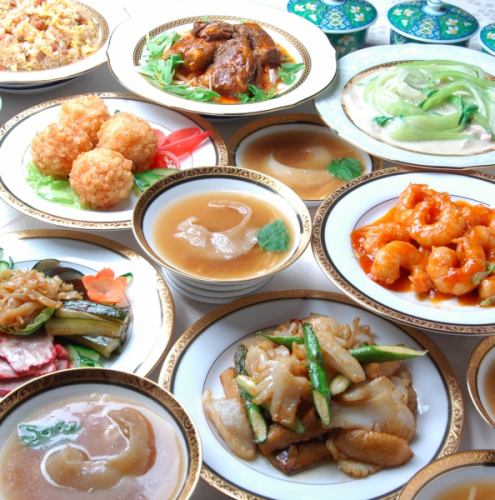 Authentic Chinese banquet [all-you-can-drink] course