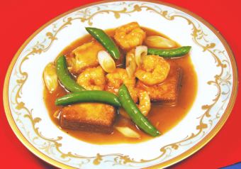 Stewed Shrimp and Tofu Small/Medium