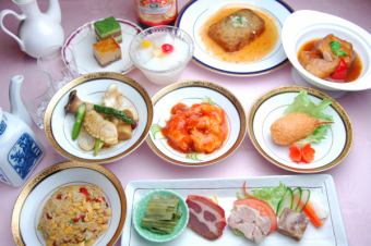 Hanairodori Lunch Course 3,150 yen (tax included) *Reservations open from 13:00 on weekdays