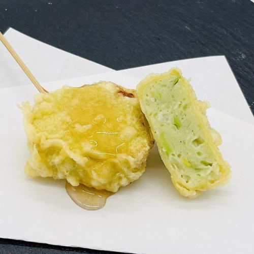 枝豆豆腐の揚げ出し