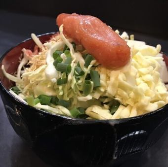 明太もちチーズもんじゃ