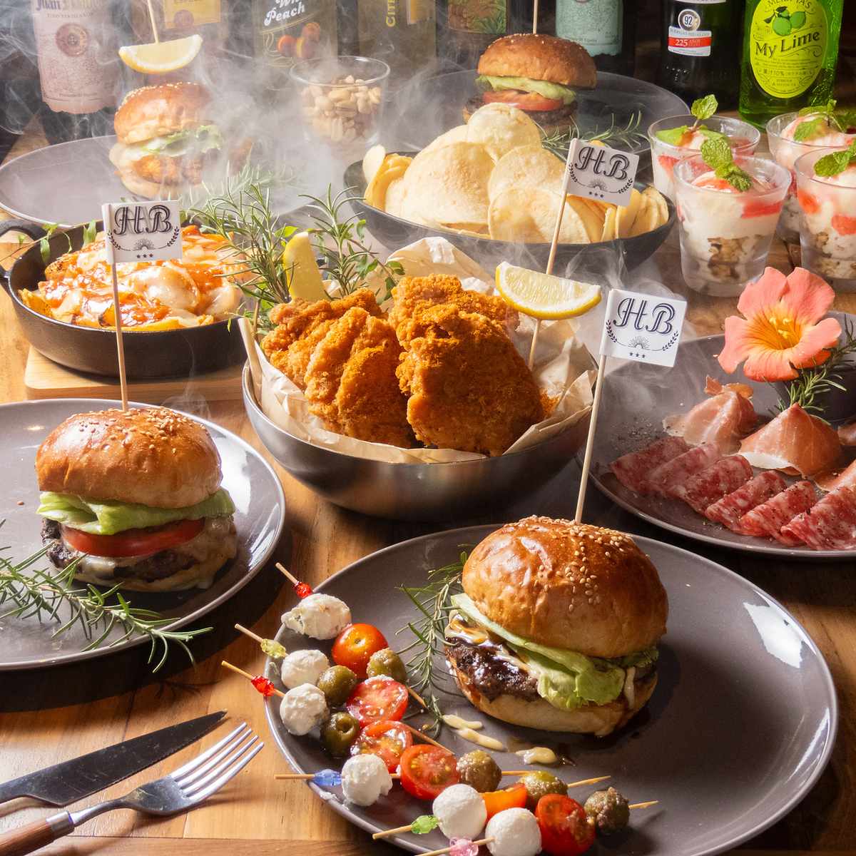 コース | Hare Bare Burger ハレバレバーガー