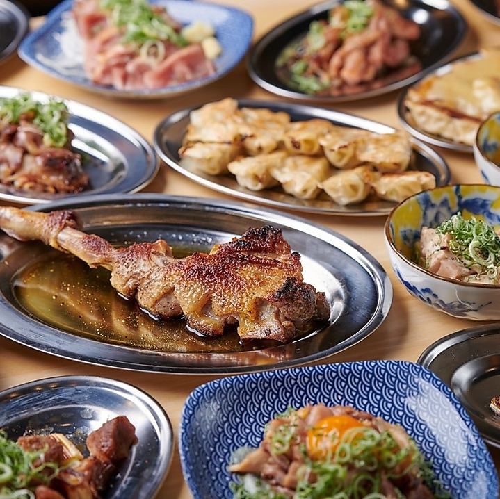 【三ノ宮駅中央口すぐ】焼き鳥/餃子/海鮮が食べ放題！2980円～★