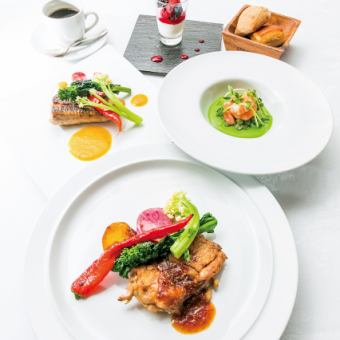 [Menu A] One dish per person♪ 4-course dinner course with a choice of main fish or meat 3,960 yen (tax included)
