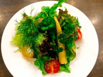 [小酌晚餐]綠色沙拉