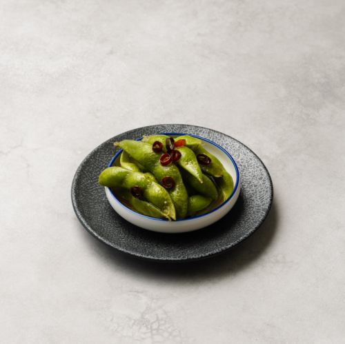 枝豆のペペロン