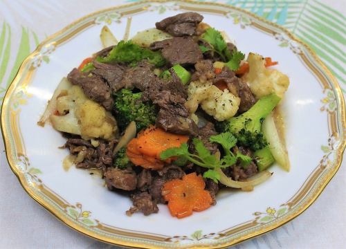 Stir-fried Tam Kam Beef