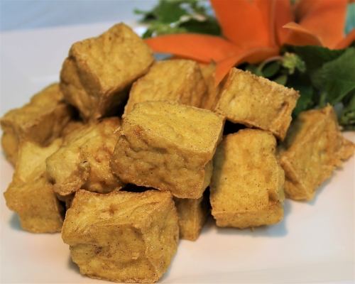 Vietnamese style fried tofu
