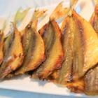 干しアジ焼き