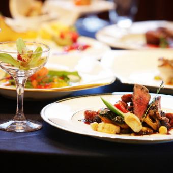 5~7月【4000円(税込) 神 Course】名古屋コーチンのソテー等、全7品