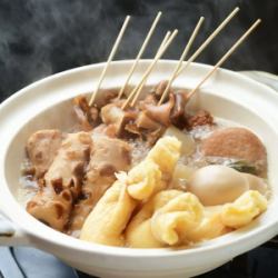 [本場の濃い味] 味噌おでん盛り合わせ