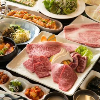 [Includes 2 hours of all-you-can-drink] Manseiya Premium Charcoal-grilled Course <12 dishes in total> | Welcome and Farewell Party Banquet Drinking Party