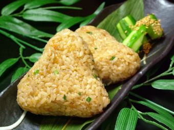 Oita specialty chicken rice ball