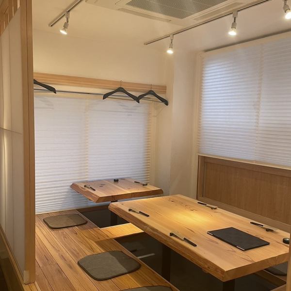 [Popular private space] We are fully equipped with private rooms, so small parties and groups of 5 to 8 people are welcome! (Monday) ~ (Thursday) Private reservations for 15 people or more are possible upon request.*Over 5,000 yen (tax included) per person